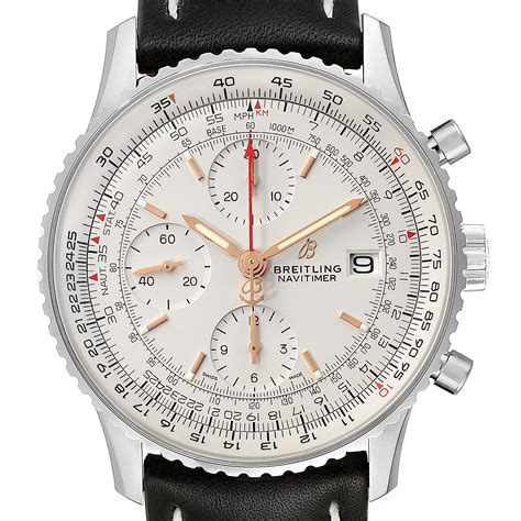 Breitling navitimer white dial